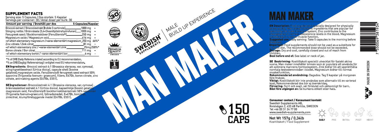Man Maker - 150 kapsula
