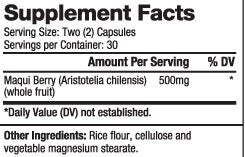 Maqui Berry 500 mg/60 kap