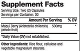 Maqui Berry 500 mg/60 kap