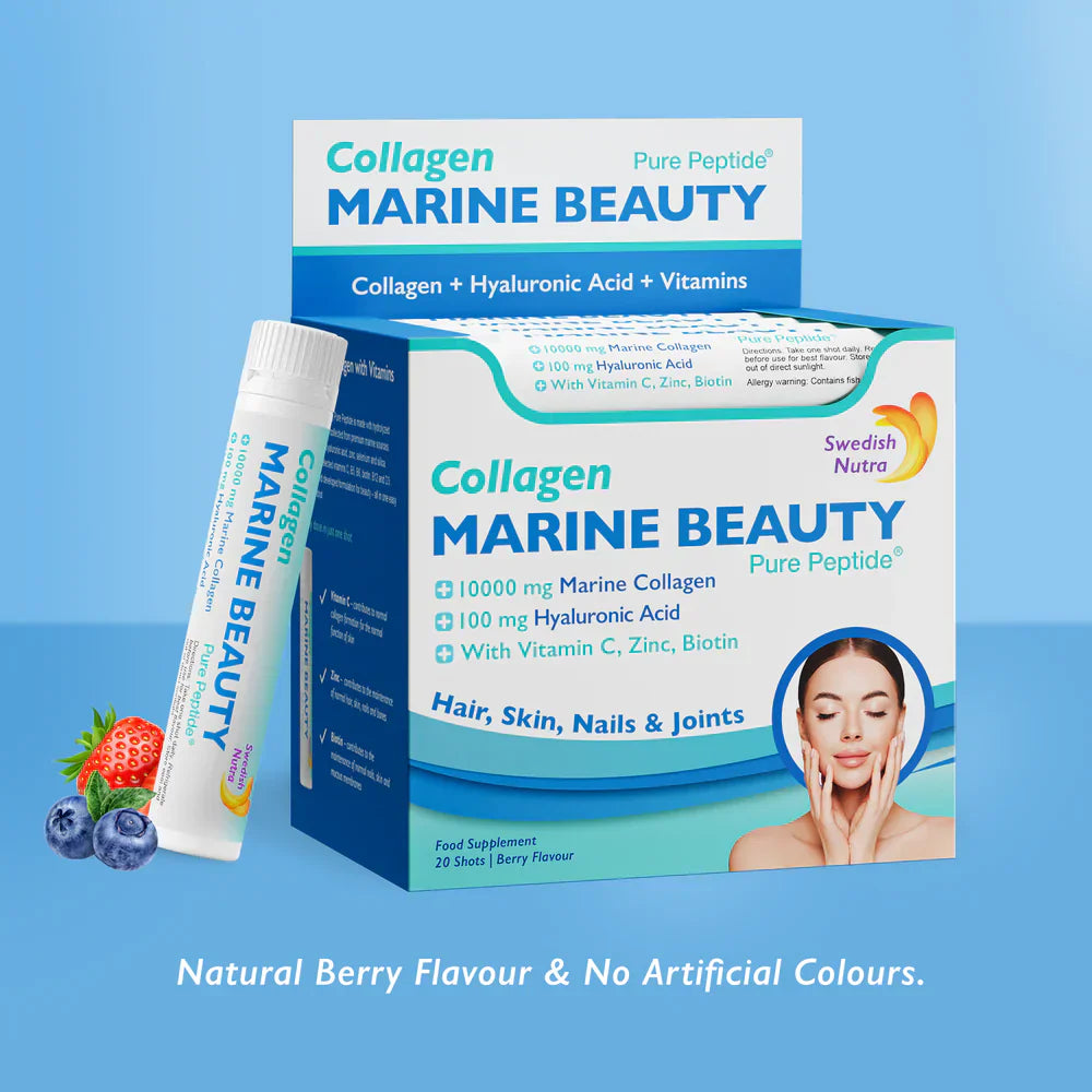 Riblji kolagen Marine Beauty 10000 mg s hijaluronskom kiselinom 100 mg /20 x 25 ml/