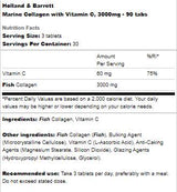Morski kolagen s vitaminom C 3000 mg - 90 tableta