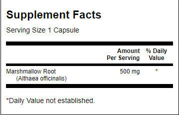 Korijen bijelog sljeza 500 mg - 90 kapsula