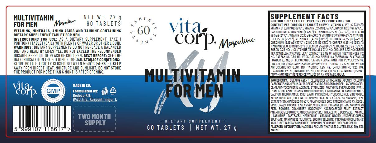 Muški multivitamin za muškarce - 60 tableta