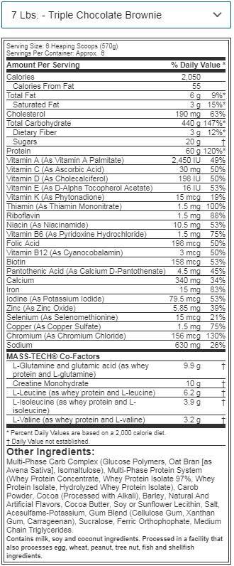 Mass Tech/Extreme 2000 - 9~10 kg.