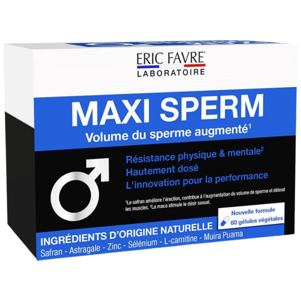 Maxi sperma | Povećanje volumena sperme - 60 kapsula