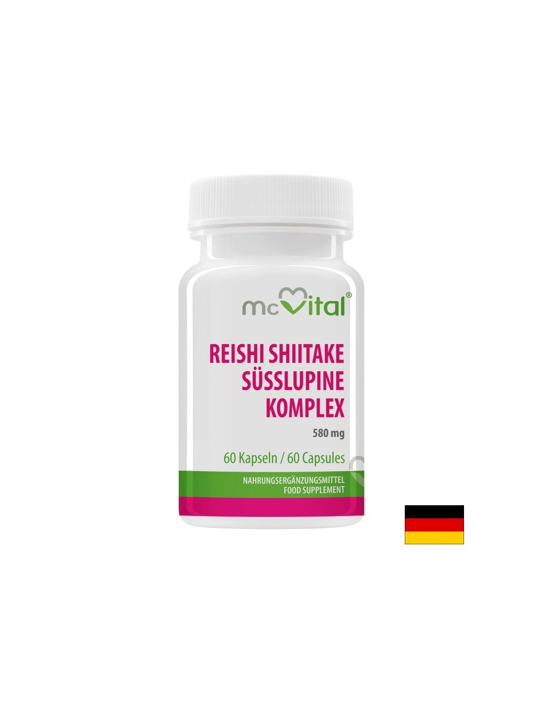 Imunitet - McVital Reishi, Shiitake i lupina, 60 kapsula