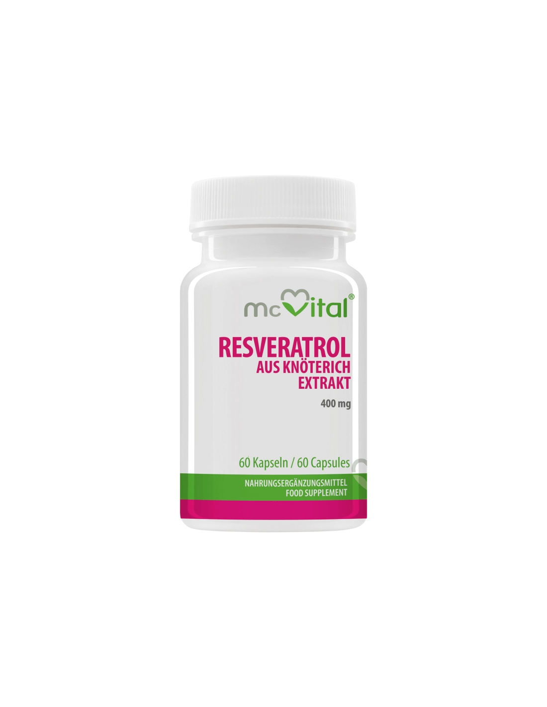 Cirkulacija, kardiovaskularni sustav - McVital Resveratrol (iz japanskog jajovoda), 60 kapsula
