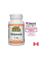 Melatonin 1 mg x 90 sublingvalnih tableta <tc>Natural Factors</tc>