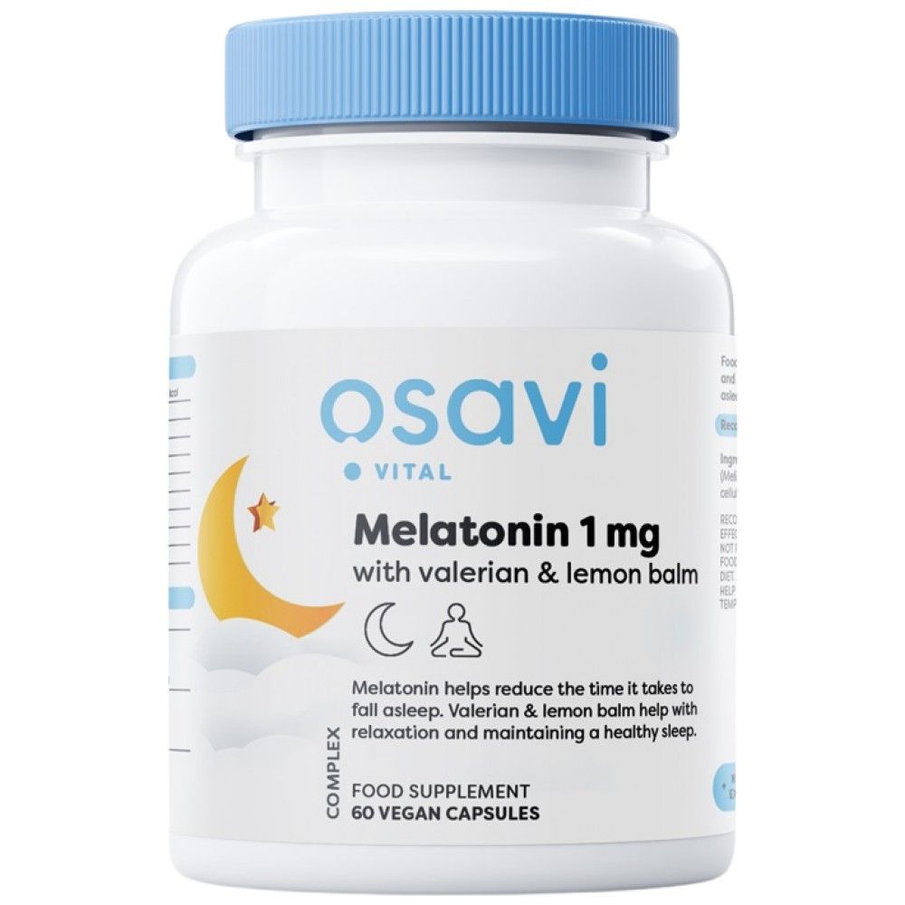 Melatonin s valerijanom & Matičnjak - 60 kapsula