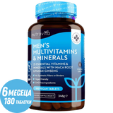 Multivitamini i minerali za muškarce 180 veganskih tableta