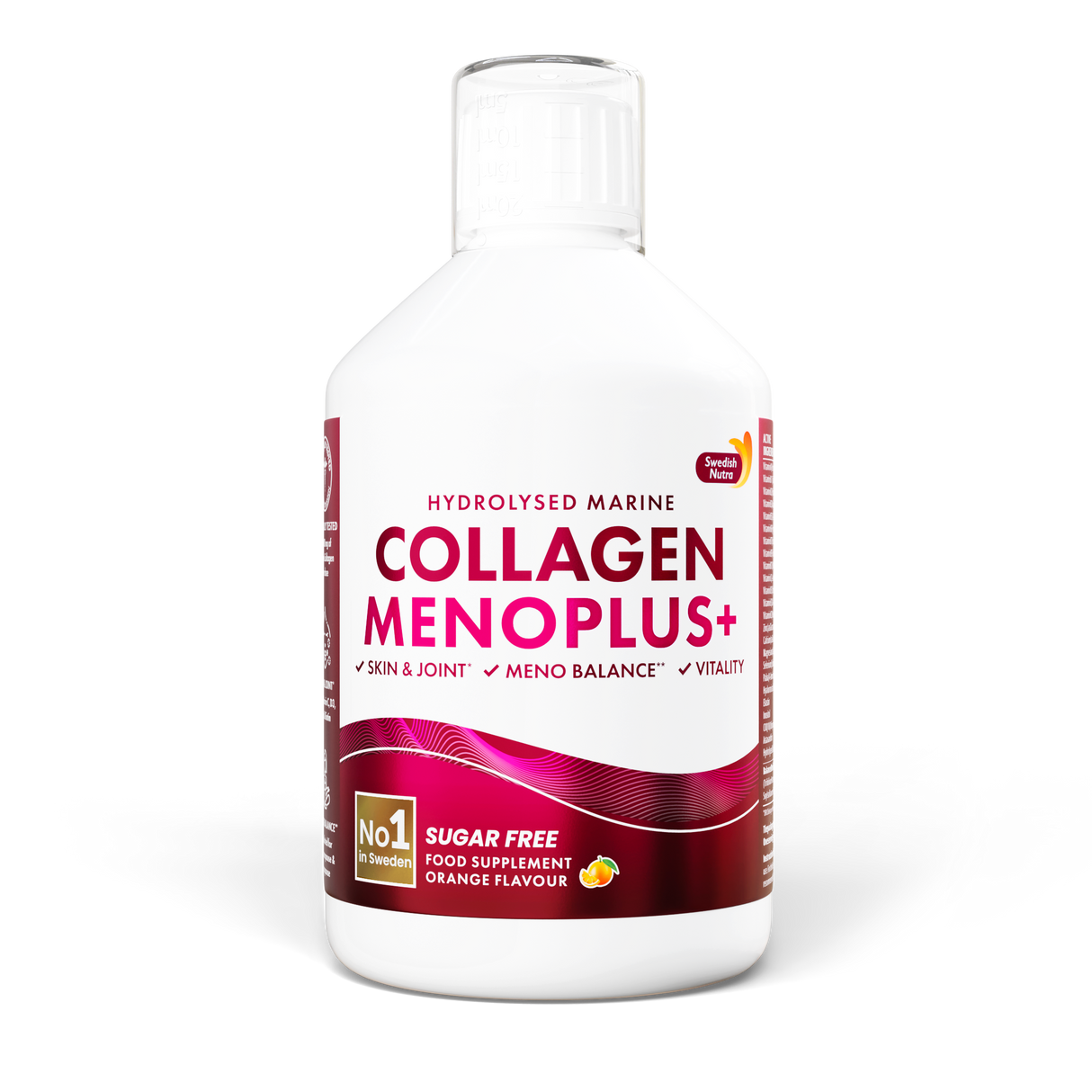 Menoplus+ riblji kolagen 10 000 mg za žene 40+ | 500 ml