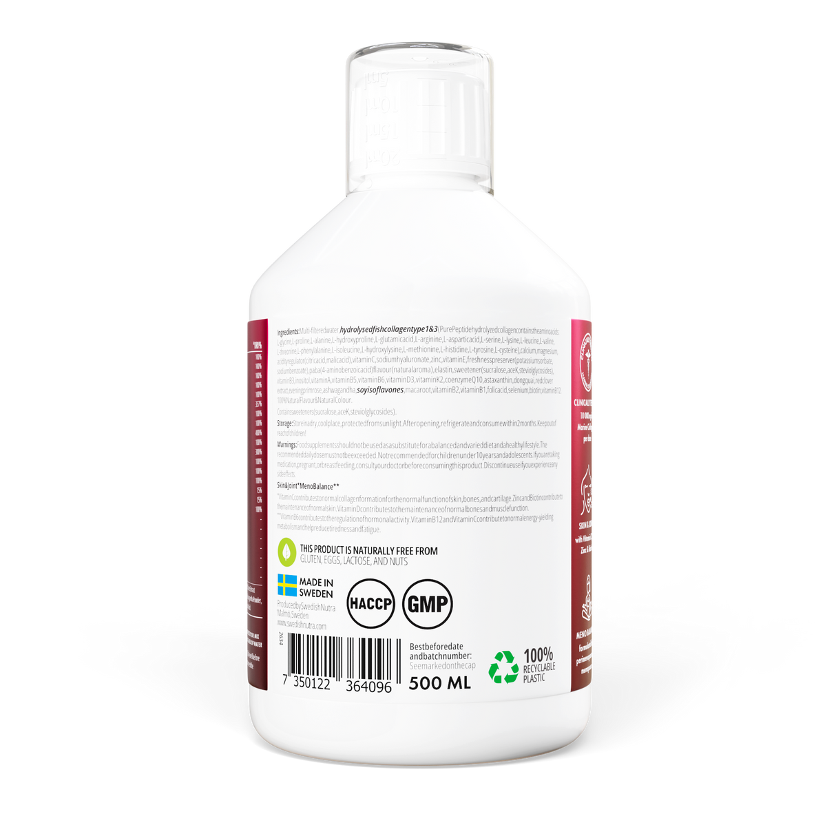 Menoplus+ riblji kolagen 10 000 mg za žene 40+ | 500 ml