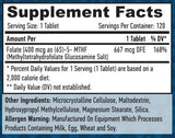 Metil folat 400 mcg/120 tab