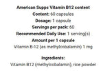 Metil vitamin B12 1000 mcg - 60 kapsula