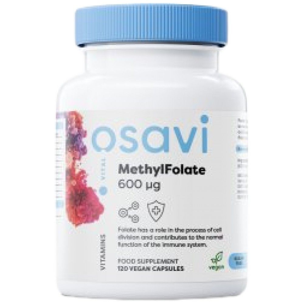 Metilfolat 600 mcg | s Quatrefolic® - 120 kapsula