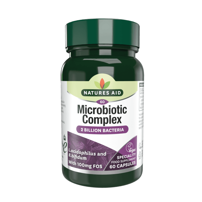 Mikrobiotički kompleks (makrobiotički kompleks) 2 mlrd. 60 kapsula Natures Aid