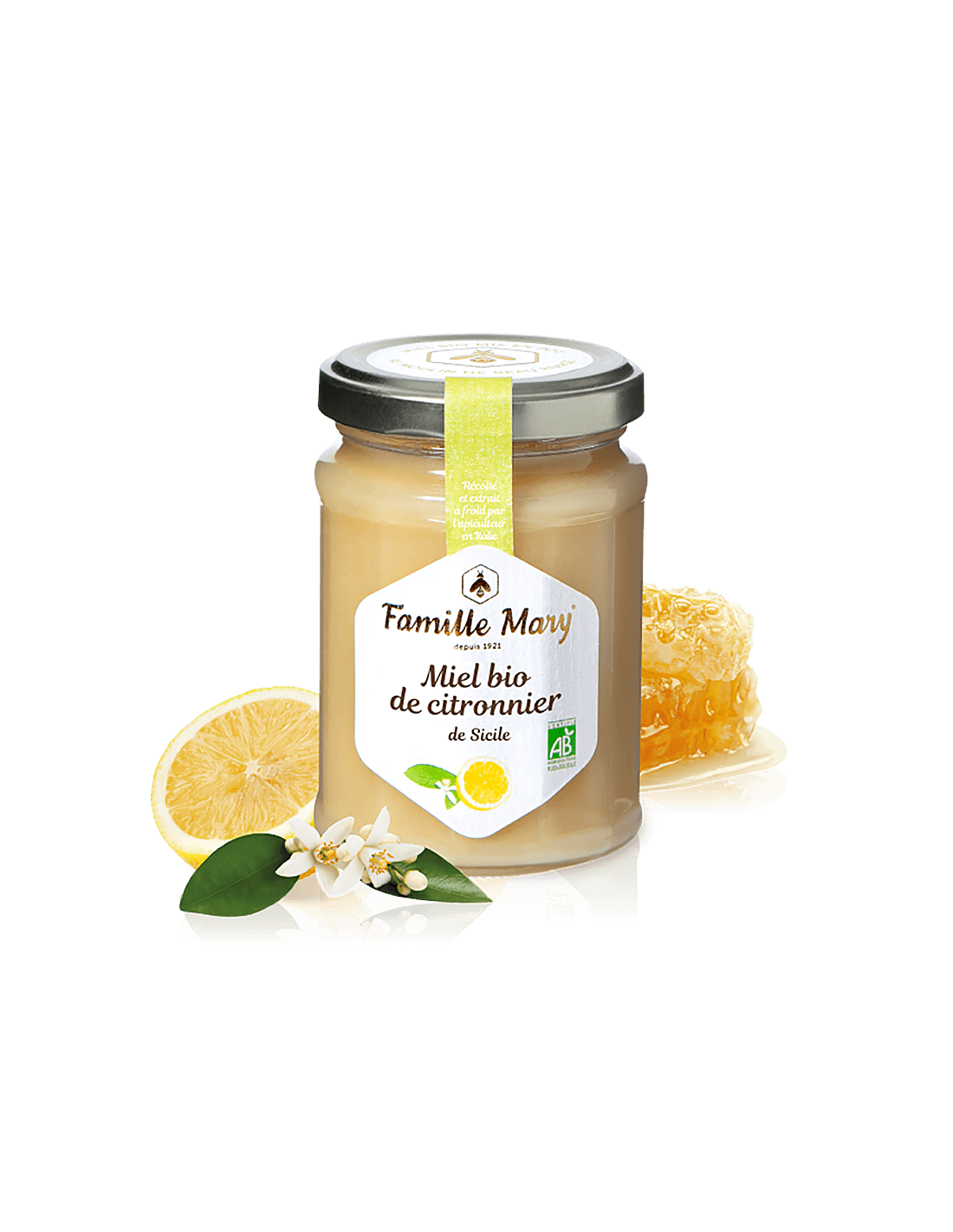 Organski med od limunovog drveta - Miel bio de citronnier de Sicile, 230 g
