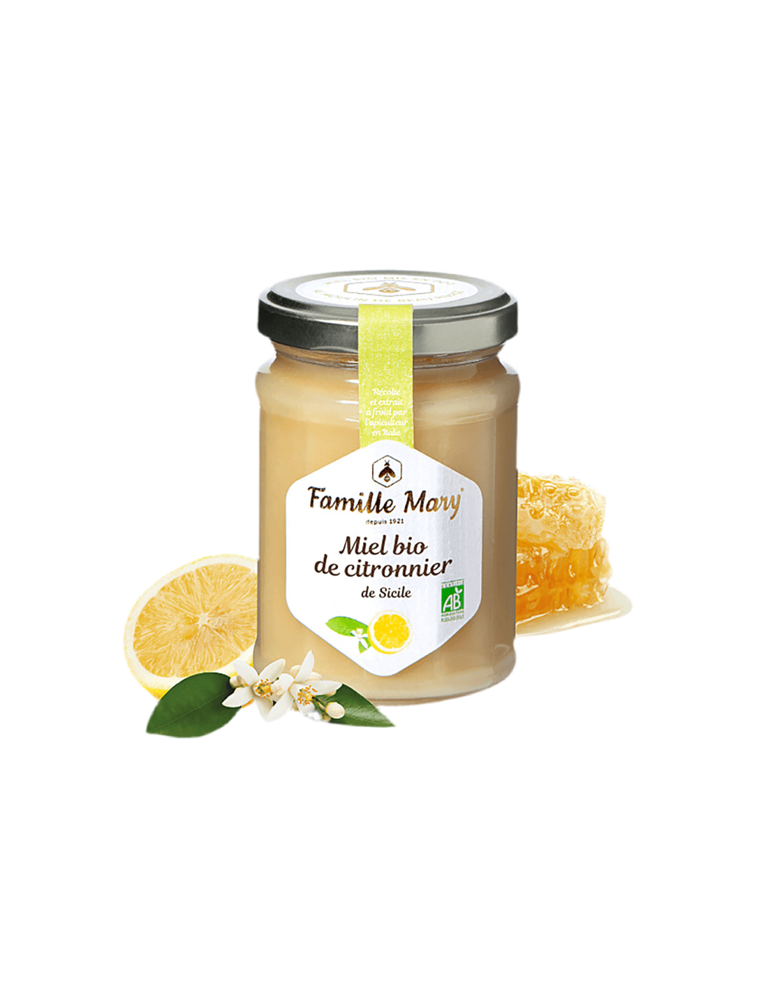 Organski med od limunovog drveta - Miel bio de citronnier de Sicile, 230 g