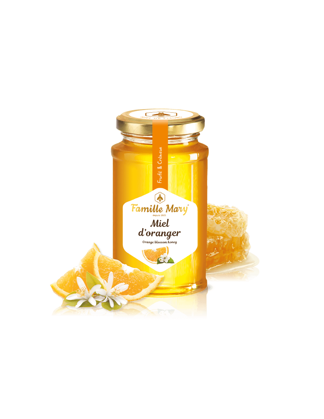 Miel d' oranger des vergers de Valence/med od cvijeta naranče (Valencia, Španjolska), 360 g Famille Mary