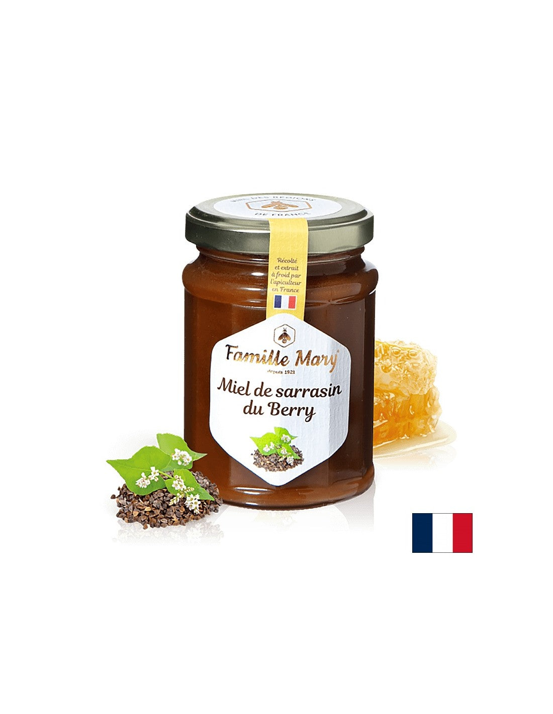 Med od heljde Berry - Miel de sarrasin du Berry, 230 g
