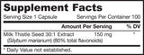 Mliječni čičak 150 mg | Standardizirani ekstrakt 30:1 - 200 kapsula