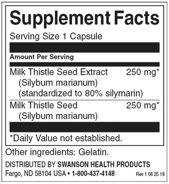 Mliječni čičak 250 mg - 120 kapsula