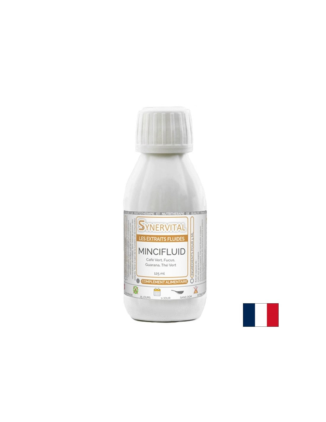 Tekući biljni koncentrat za mršavljenje Mincifluid, 125 ml