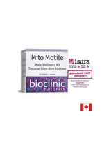 Mito Motile™ Male Wellness Kit - Formula za plodnost za muškarce, 30 paketića <tc>Natural Factors</tc>