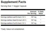 Moringa Oleifera 501 mg - 60 kapsula