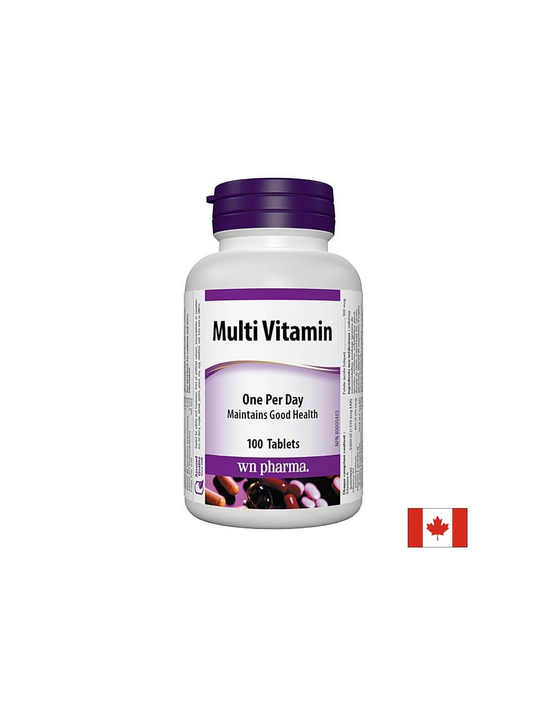 Multivitamin - Multivitamini, 100 tableta <tc>Webber Naturals</tc>