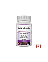Multivitamin s mineralima - Multivitamini + minerali, 100 tableta <tc>Webber Naturals</tc>