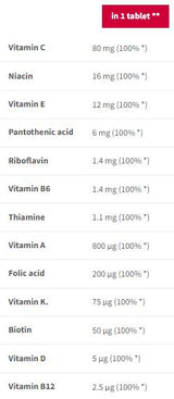 Multivitamin Sport Endurance | Šumeće - 20 topljivih tableta