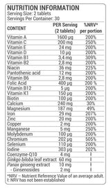 Multivitaminski kompleks - 60 tableta