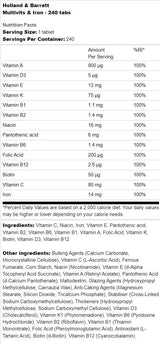 Multivitamini & Željezo - 240 tableta