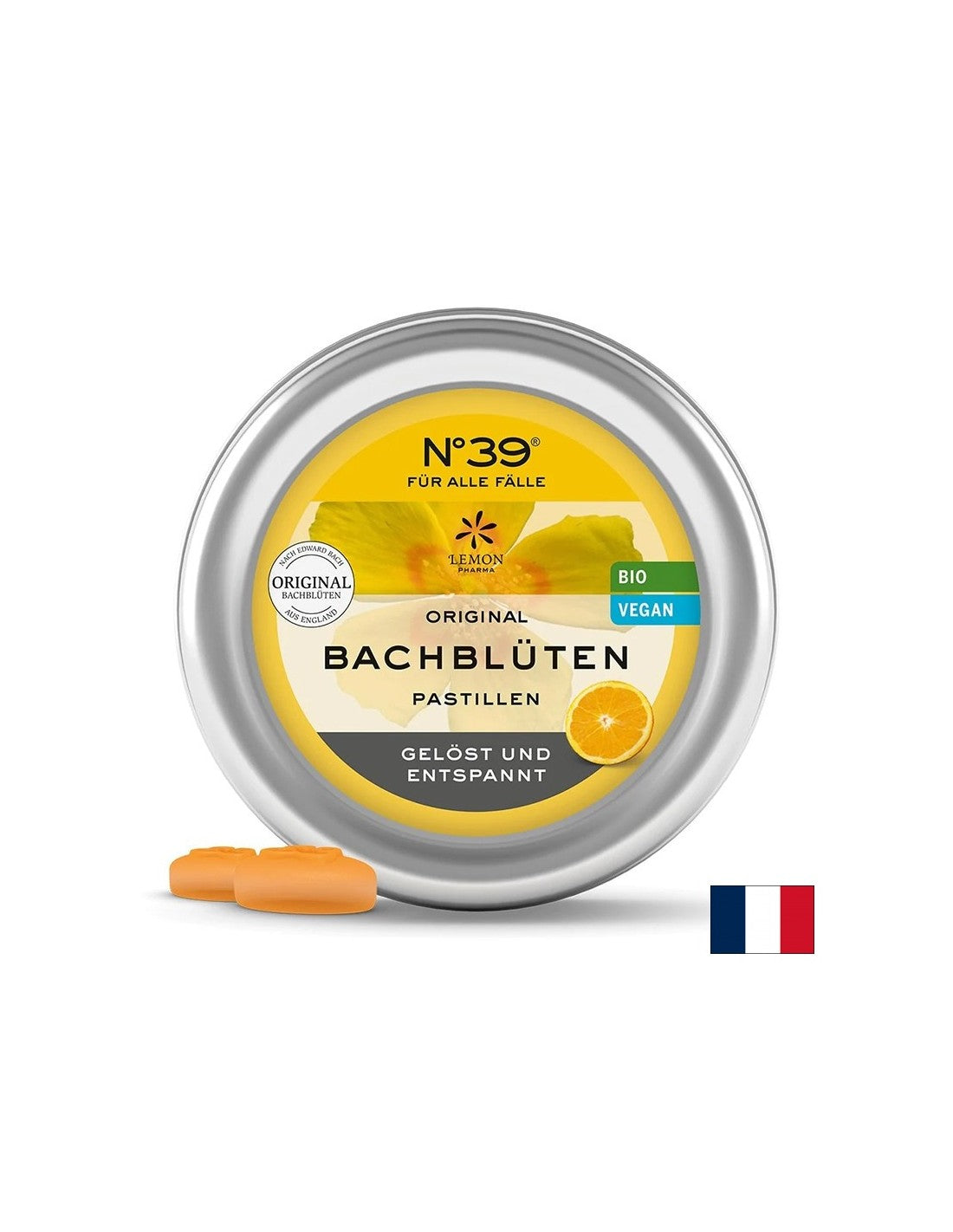 Dr. Bach Bio pastile - br. 39 Hitna pomoć, 45 g <tc>Lemon Pharma</tc>