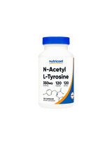 Aktivnost živaca i mozga - N-acetil L-tirozin, 120 kapsula <tc>Nutricost</tc>