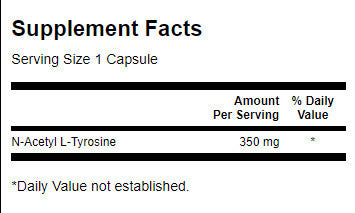 N-Acetil L-Tirozin 350 mg - 60 kapsula