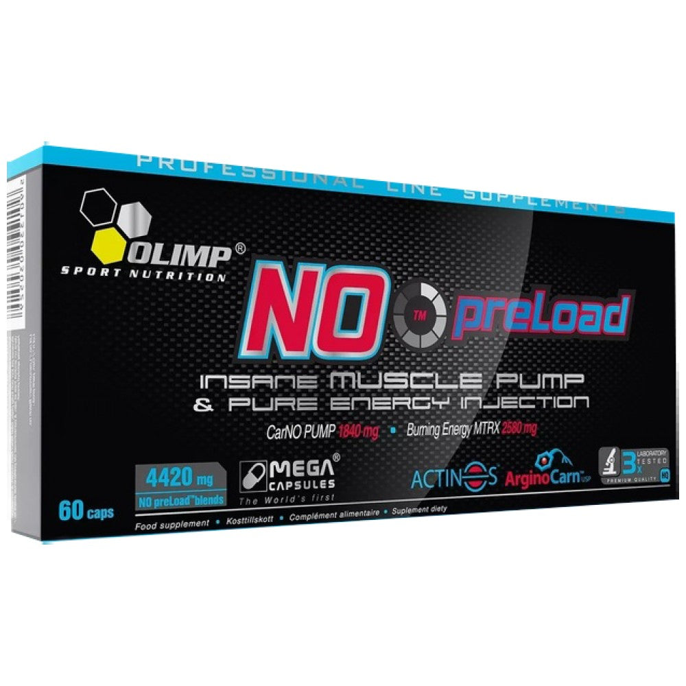 NO preLOAD 60 kapsula