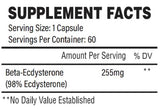 Prirodna tjelesna građa | Beta-Ecdysterone 255 mg - 60 kapsula