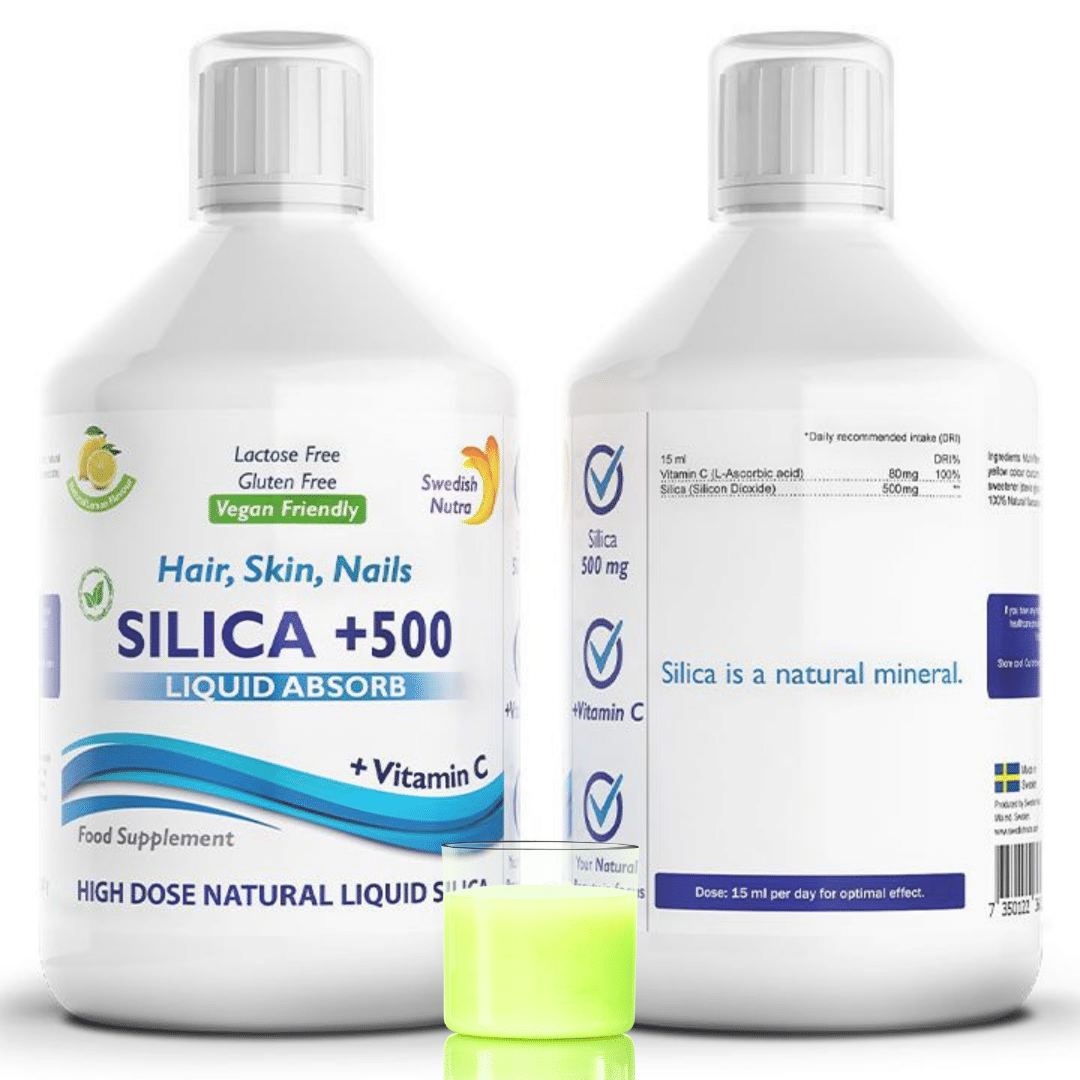 Prirodni silicijev dioksid+ /500 ml, 33 doze/ <tc>Swedish Nutra</tc>