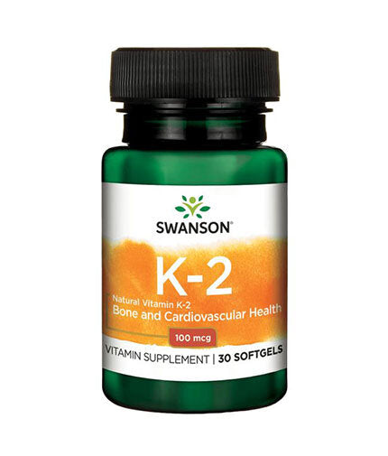 Prirodni vitamin K2 100 mcg - 30 gel kapsula