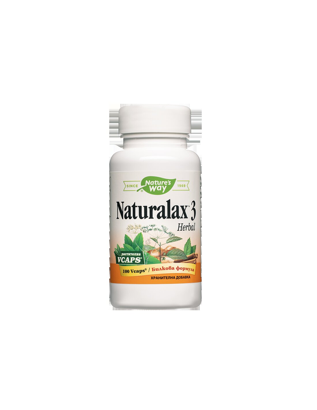 Naturalax 3 Herbal/Naturalax 3 Herbal formula, 100 V kapsula Nature's Way