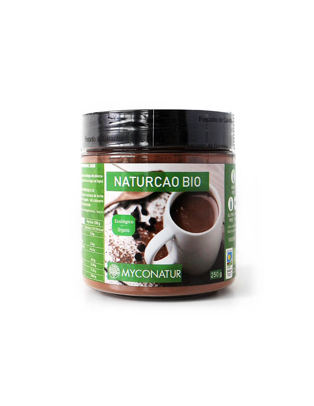 Organski kakao s kokosovim šećerom - Naturcao, Bio, 250 g <tc>Myconatur</tc>