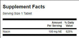Niacin 100 mg - 250 tableta