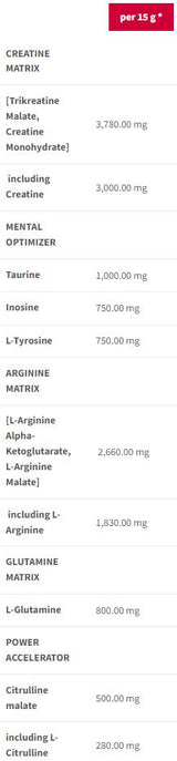 Nitrobolon | Prije vježbanja bez stimulansa - 600 grama