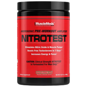 Nitrotest | Androgenic Pre-Workout 468 grams - Nutra Best Europe