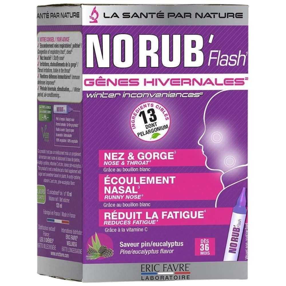 Bez trljanja Flash | Za zimske neugodnosti - 12 x 10 ml
