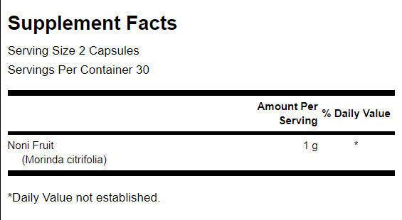 Noni 500 mg - 60 kapsula