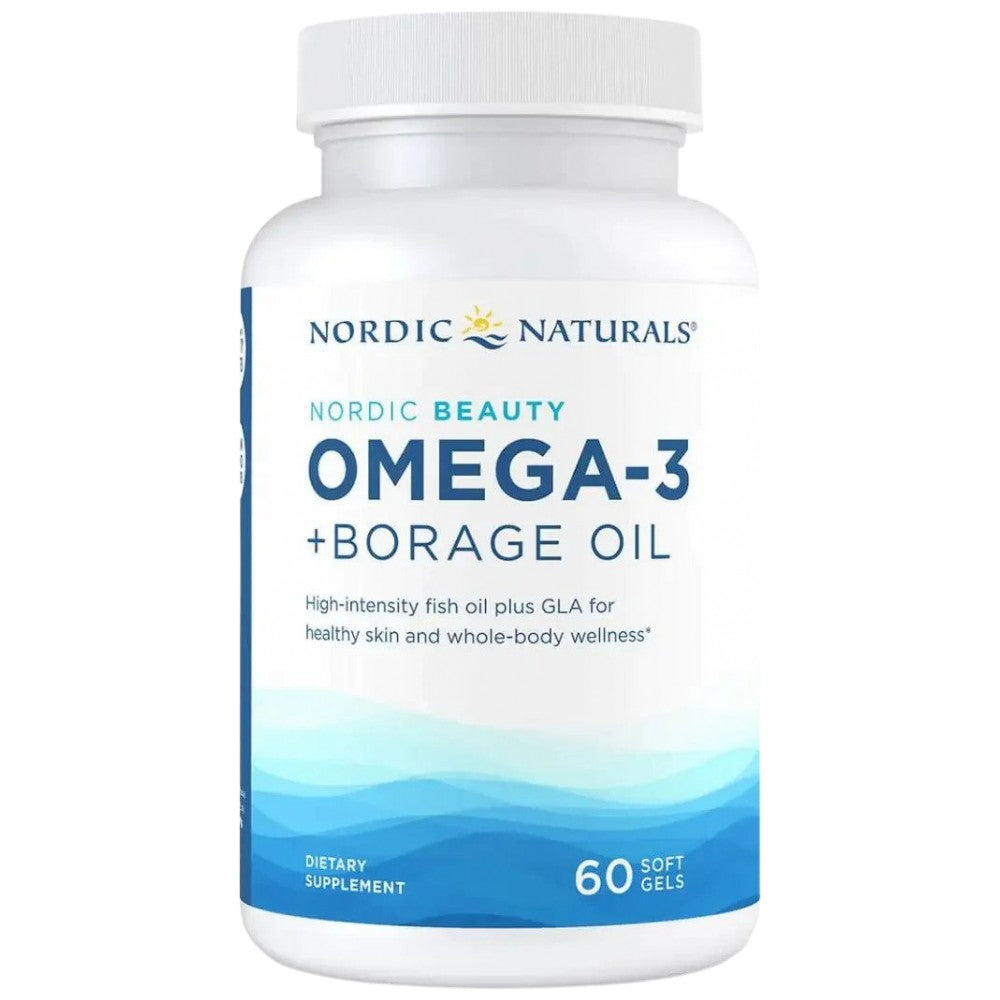 Nordijska ljepota Omega-3 | S uljem boražine - 60 gel kapsula