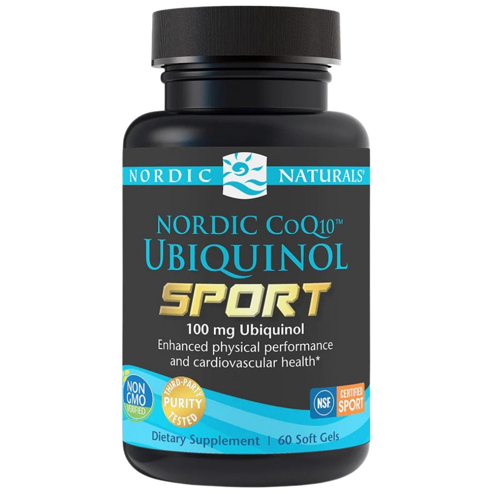 Nordic CoQ10 Ubiquinol Sport 100 mg - 60 gel kapsula